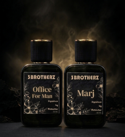 The Ultimate Signature Duo: 'Office For Man' & 'Marj' Perfume Bundle (50 ML) | 3 BROTHERZ
