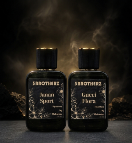 The Premium Duo Bundle: 'Janan Sport' (50ML) & 'Gucci Flora' (50ML) | 3 BROTHERZ